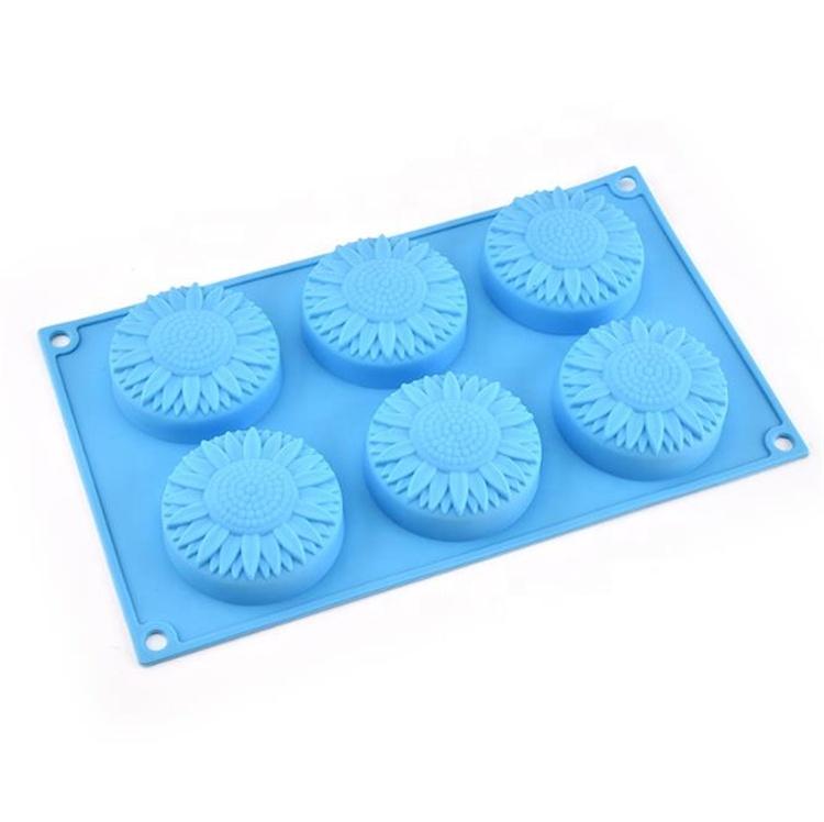 Vedini Cavity Flower Round Silicone Mold Jindeal