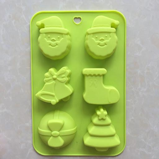 6 Cavities Christmas Tree Silicone Soap Mold Soap Mold Silicone