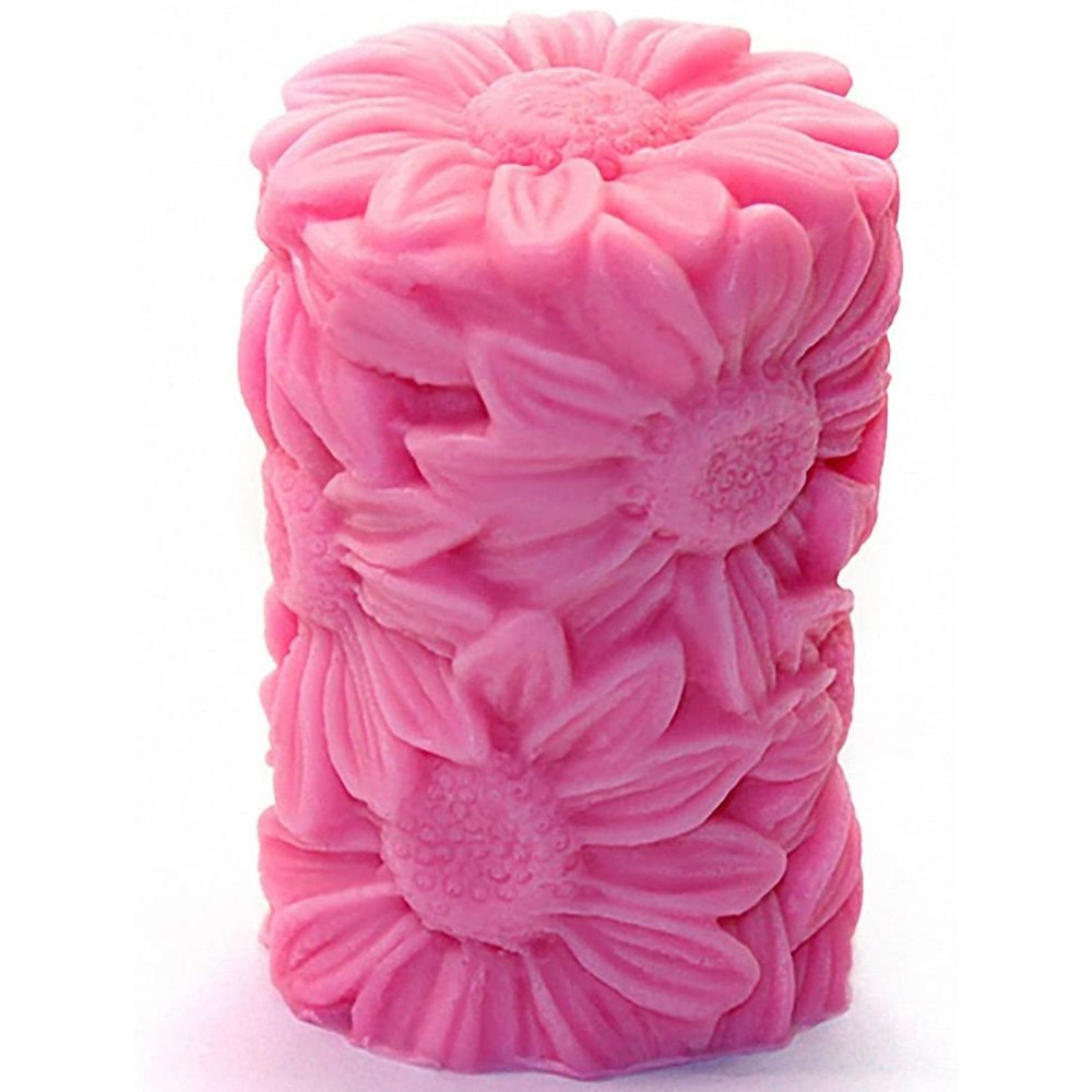 Vedini 3d Rose Flower Silicone Candle Mold