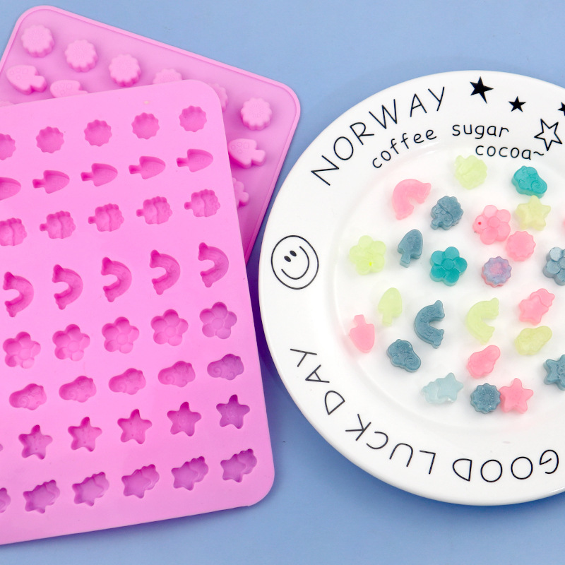 Mini Stars Silicone Mold (50 Cavity)