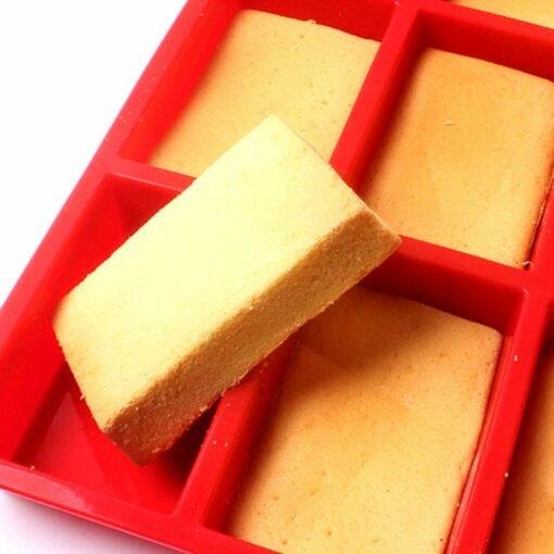Vedini 9 Cavity Silicone Soap Moulds for Soap Making, Loaf, Muffins, Cheesecakes JKB-362 - Image 7