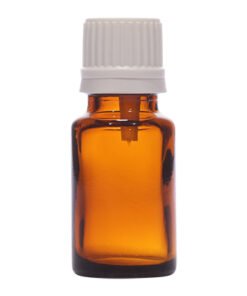 Alternative view of Vedini Empty Glass Bottle with Euro Dropper Amber Color Reusable(1 bottle)