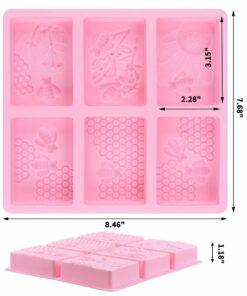 Vedini 3000ml silicone Loaf mold handmade soap silicone Mold