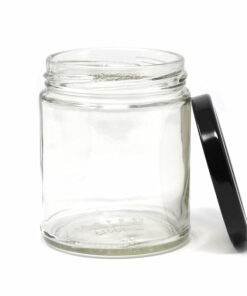 Alternative view of Vedini Clear Glass Jar Air Tight Lid and Rust Proof Lid Made in India 200ml