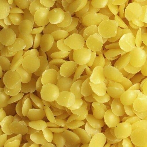 Vedini 100% Organic Natural Pure Beeswax Pellets Yellow - Image 2