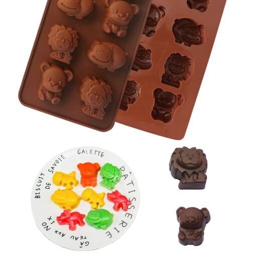 Vedini Animal Shape Chocolate Making Silicone Mould JKB-682 - Image 4