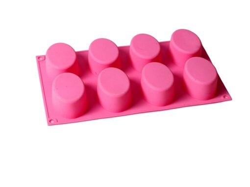 Vedini 8 Cavity Oval Shape Silicone molds/Mould for Soap Candle Making 85-90 Grams appx. JKB-335 - Image 4