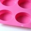 8 Cavity Oval Shape Silicone molds/Mould for Soap Candle Making 90-100 Grams appx.