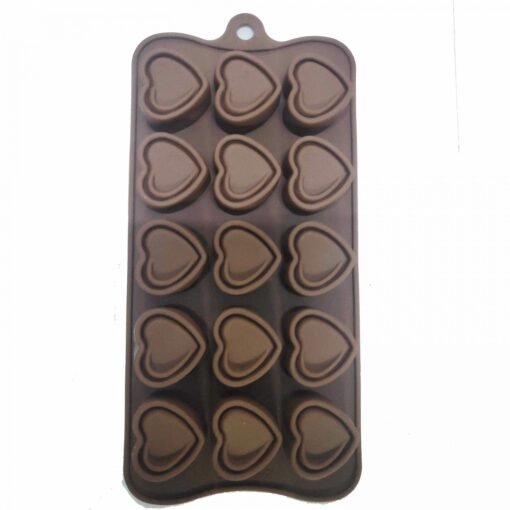 Vedini heart shape chocolate making silicone mould