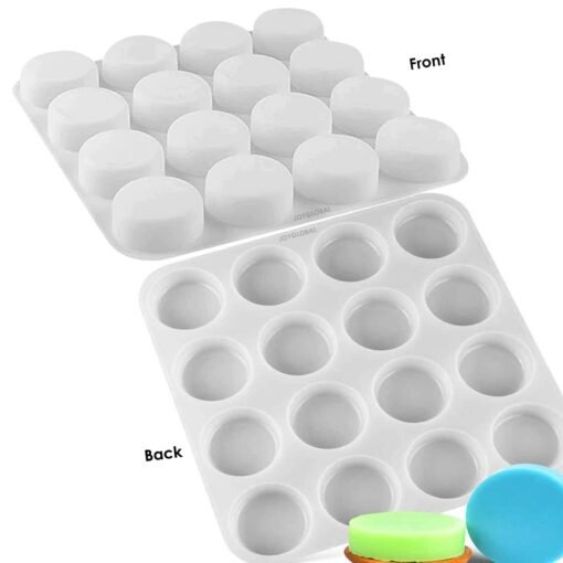 Vedini Round Shape 16 Cavity Silicone Mold (90 gm approx) JKB-334 - Image 3