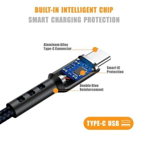 Veger USB Data Cable Charge & Sync Type C - Image 5