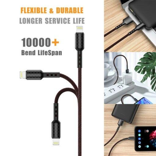 Veger USB Data Cable Charge & Sync Lightning( Iphone, Ipad)dit - Image 5