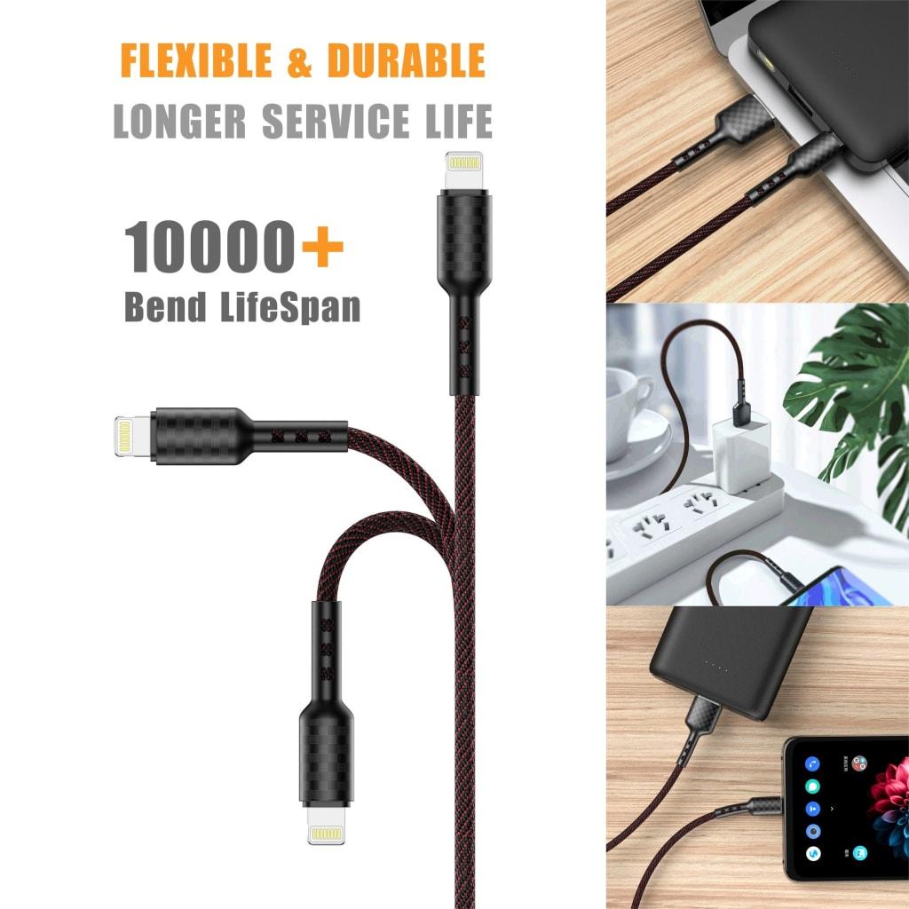 Veger USB Data Cable Charge & Sync Lightning( Iphone, Ipad)