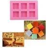 Vedini 6 Cavity Square Silicone Mold