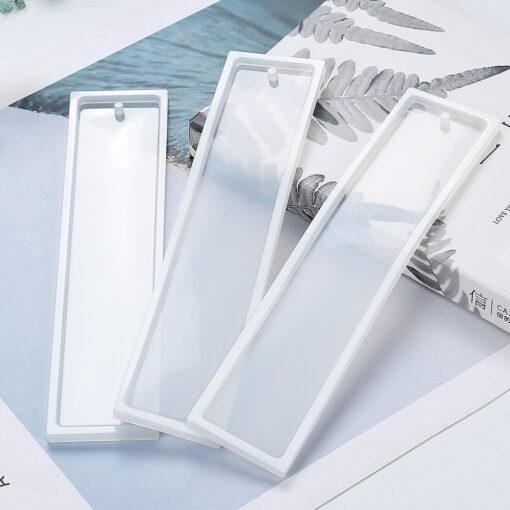 Vedini Bookmark Resin Mold DIY Rectangular Design Resin Art Mold Epoxy Mold(Set of 1) JKB-820 - Image 5