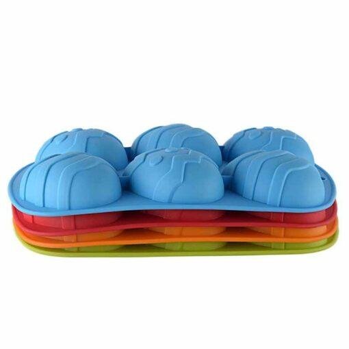 Vedini 6 Cavity Easter Egg Cake Baking Mold Silicone Soap Molds Big JKB-659 - Image 4