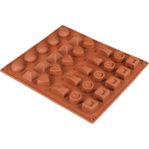 Vedini 30 cavity Random Silicone Chocolate Mould, (3-6 gm appox) JKB-662 - Image 2