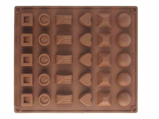 Vedini 30 cavity Random Silicone Chocolate Mould, (3-6 gm appox) JKB-662 - Image 4