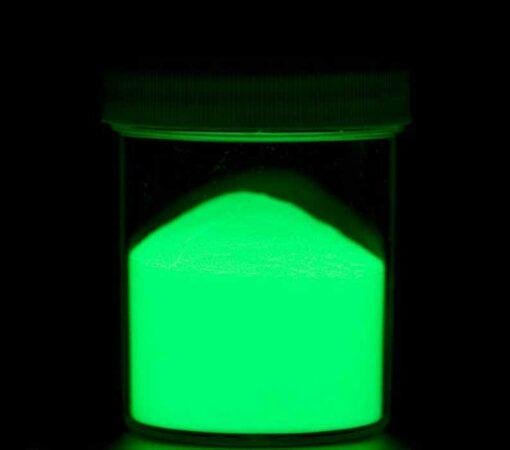 Vedini Glow in the Dark Powder, Green - UV Reactive Glow Powder / Luminescent Glow Pigment For Resin ,Paint and other DIY - Image 2