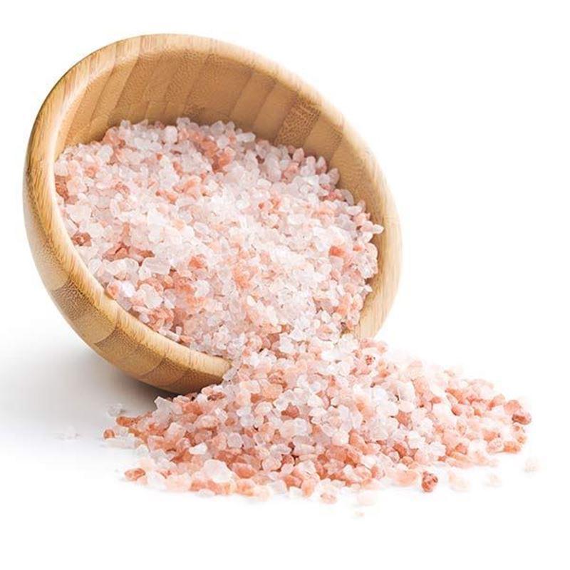 pink salt granules