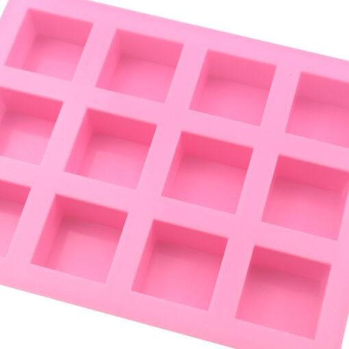 Vedini 12 cavity square shape silicon chocolate Molds (Appox 15-20gm) JKB-653 - Image 5