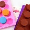 Cylinder round soap making molds