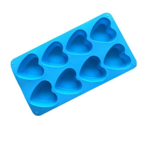 Vedini 8 Holes Heart Shape silicone cake mold JKB-317 - Image 4