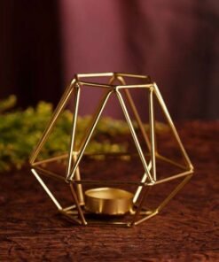 Alternative view of Diamond Style Tealight Candle Holder set of 2