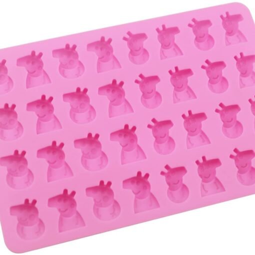 Vedini 32 Cav MINI Peppa Pig Silicone Jelly Chocolate Cake Mould JKB-637 - Image 4