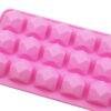 Vedini 18 even diamond chocolate silicone mold3