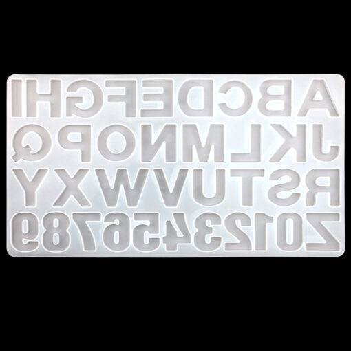 Vedini  A to Z Alphabets and abcd letters silicone chocolate mold JKB-610 - Image 2