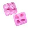 Vedini 4 cat head silicone cake mold