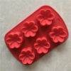 Vedini 6 even gardenia frangipani silicone cake mold