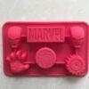 Vedini Iron Man silicone cake mold