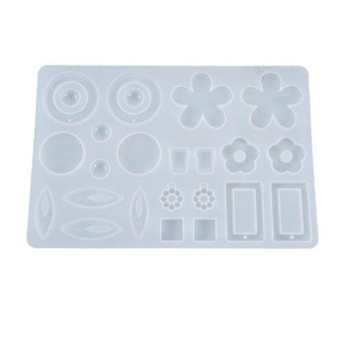Vedini earring pendant flower pendant homemade jewelry pendant silicone mold