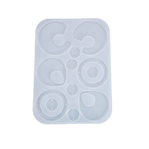 Vedini pendant earrings homemade jewelry irregular silicone mold