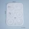 Vedini pendant earrings homemade jewelry irregular silicone mold1