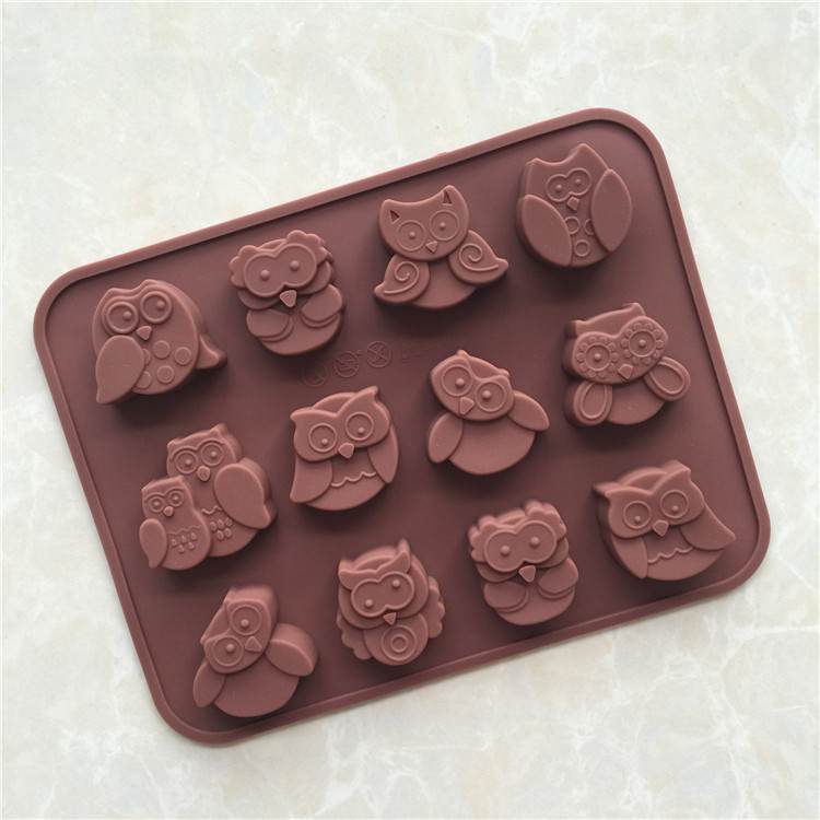 Cute Animal Shaped Silicone Chocolate Mold, Chocolate designs