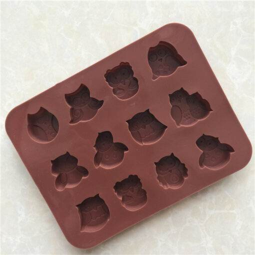 Vedini 12 Owal with multiple shapes silicone chocolate mold (15-20GM APPOX) JKB-622 - Image 3