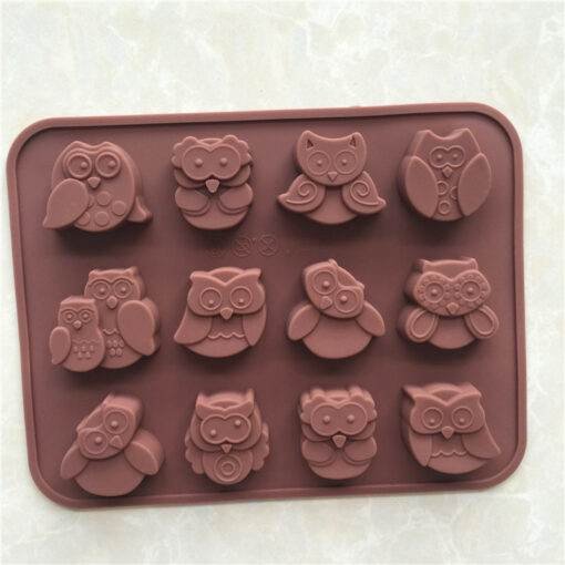 Vedini 12 Owal with multiple shapes silicone chocolate mold (15-20GM APPOX) JKB-622 - Image 4