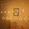 Diya curtain led lights 12