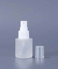 Vedini Premium Frosted Glass Bottle
