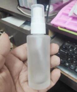 Vedini Premium Frosted Glass Bottle