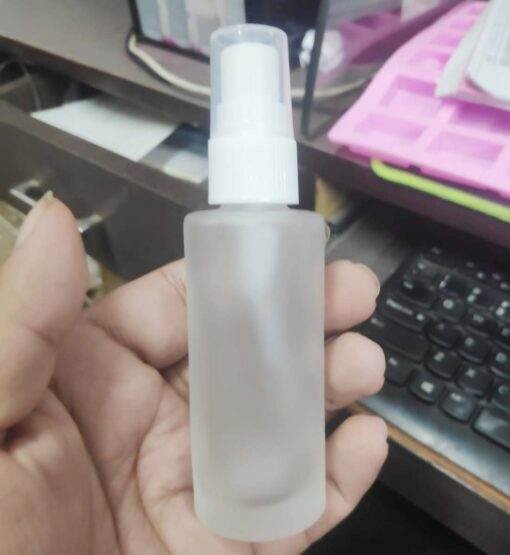 Vedini Premium Frosted Glass Bottle - Image 5
