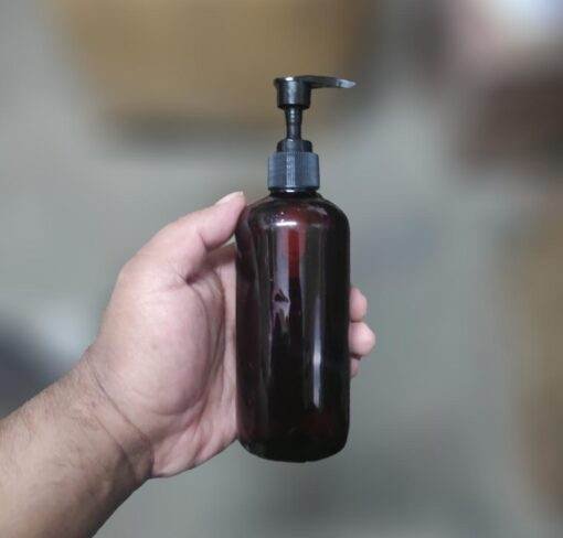 300ml Pump Bottle Amber