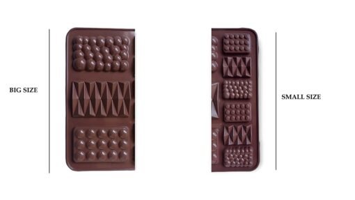 Vedini Silicone Chocolate Molds For Chocolate Making, 9 In 1, Bubble , Chocolate Mold JKB-618 - Image 3