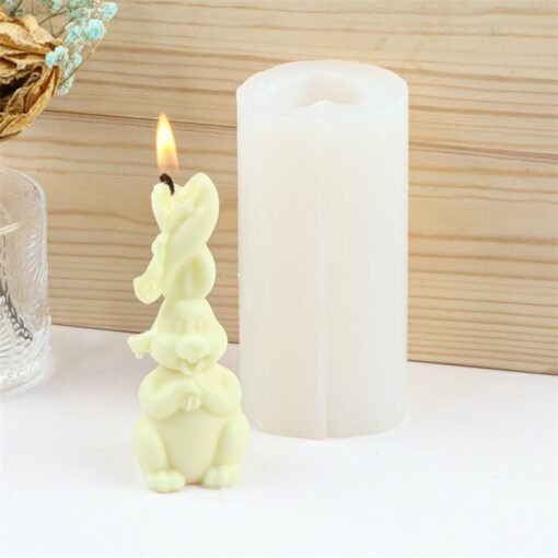 Vedini Fancy Long Ears Rabbit Silicone Resin Mold ( 1 Cavity ) Code 154 - Image 3