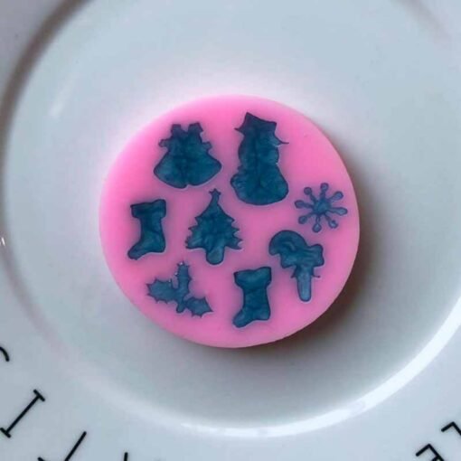 Vedini 8 Cavity Christmas ornaments silicone mold 204 - Image 2