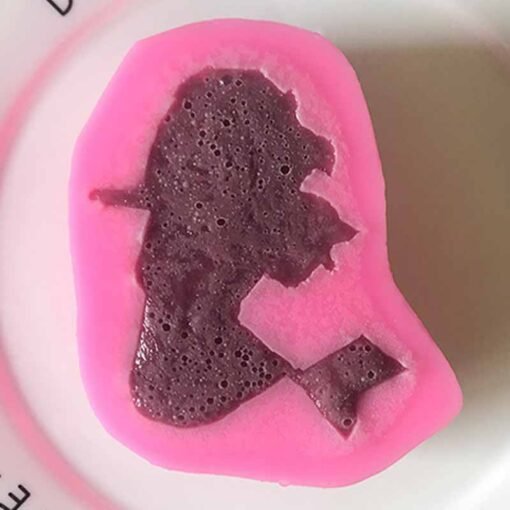 Vedini Silicone Mermaid Fondant Mold Cute 3D Sleeping Baby Girl Mold 209 - Image 2