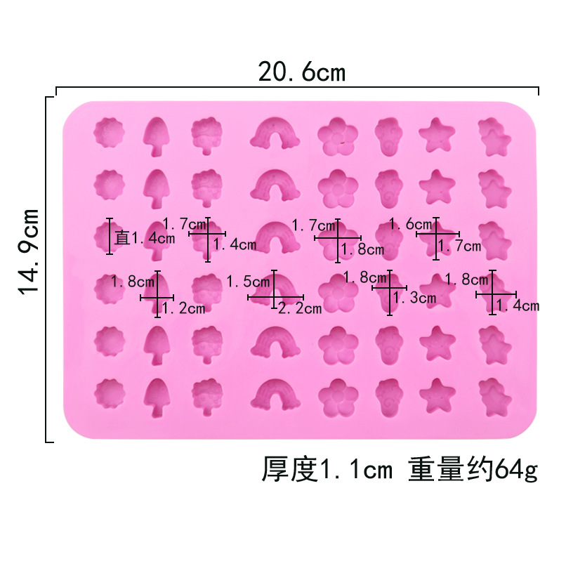 Buy Sells in Lots of 4 FOUR Durable Silicone Mold for Fudge Online in India  